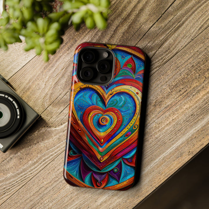 Vibrant Love Spiral - MagSafe Tough Case