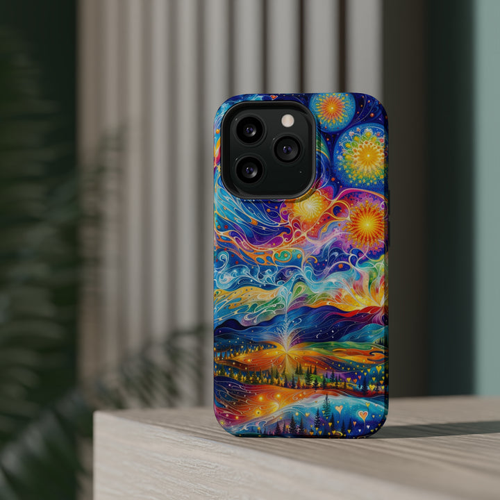 Cosmic Vibrant Landscape - MagSafe Tough Case