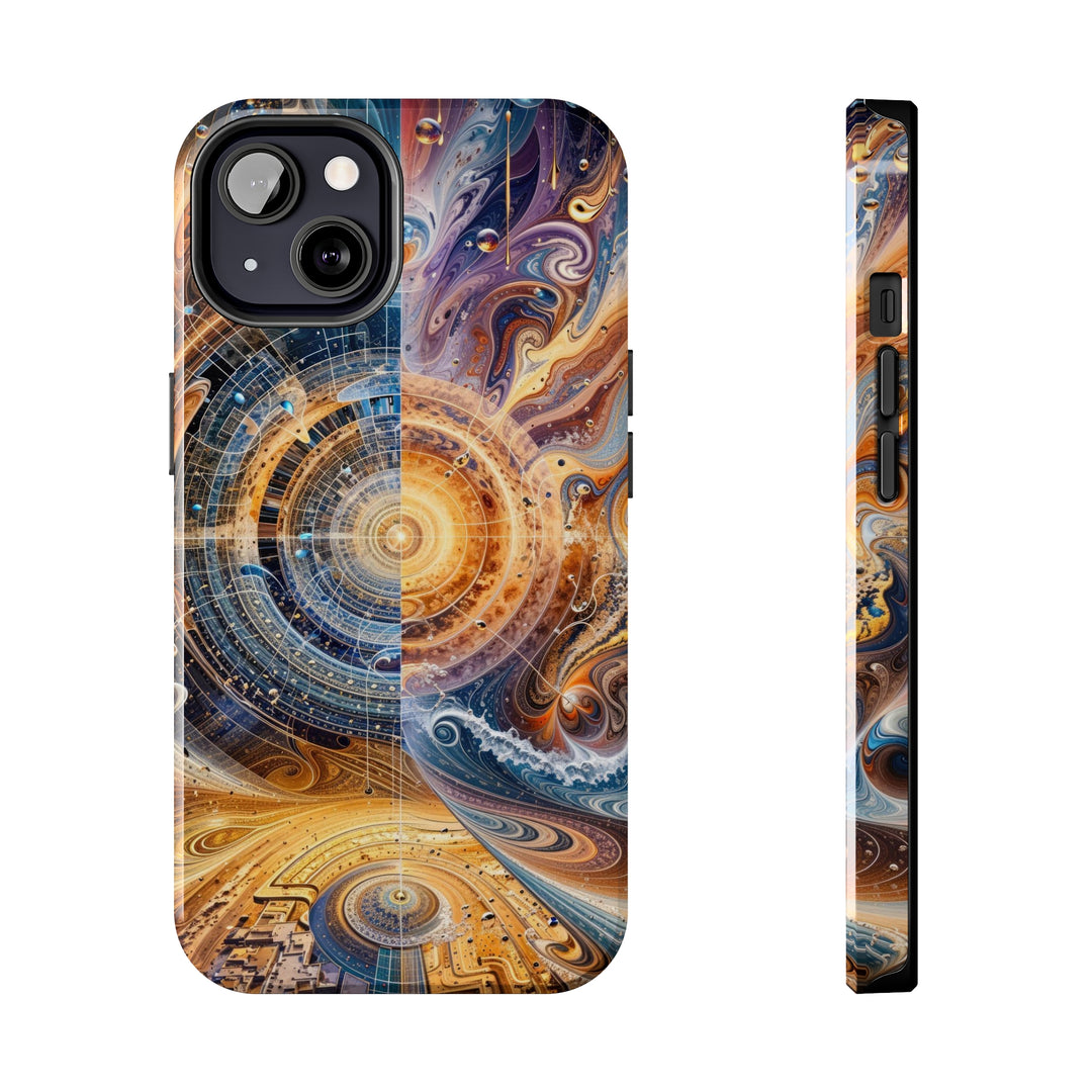 Cosmic Vortex Harmony - Tough Phone Case