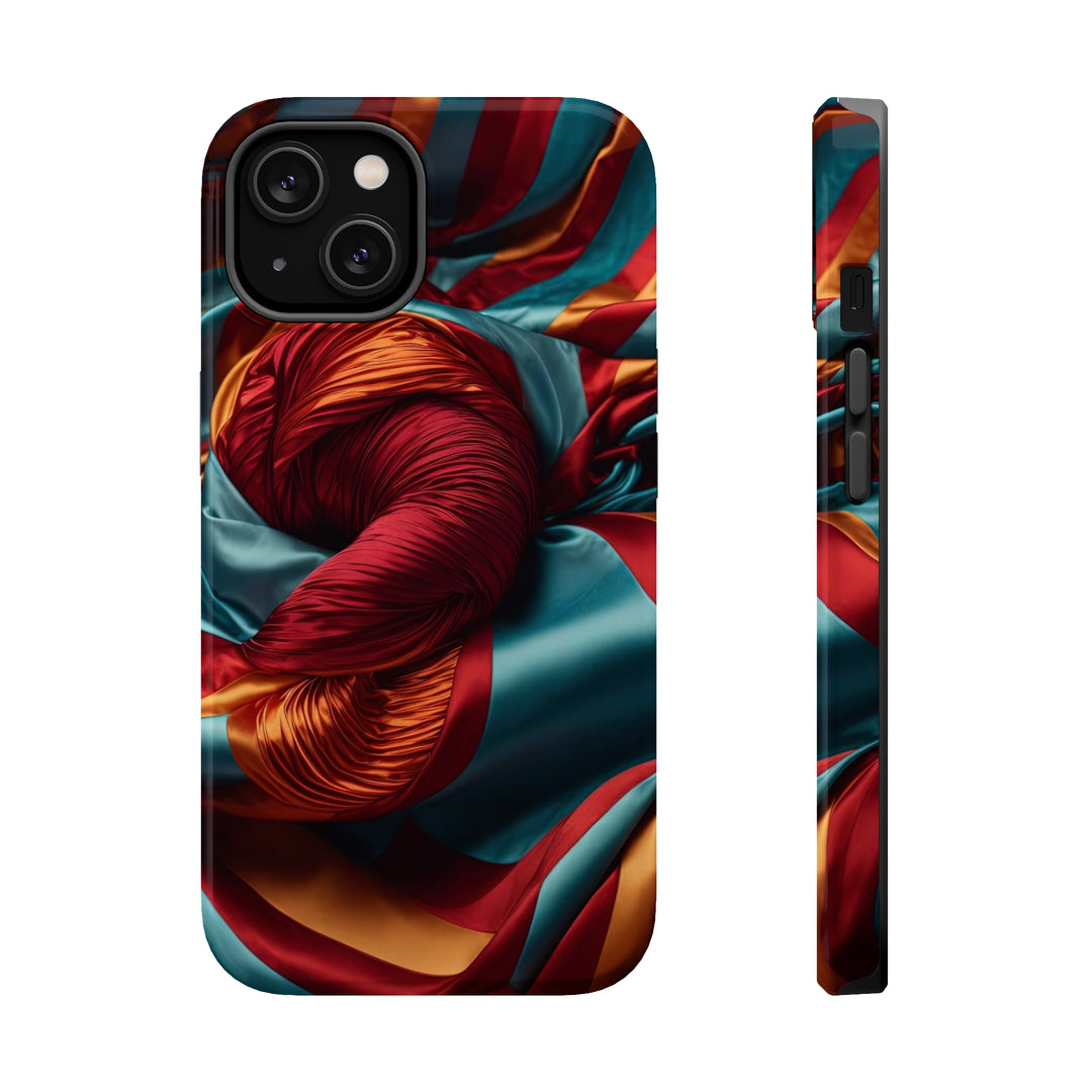 Vivid Silk Swirls - MagSafe Tough Case