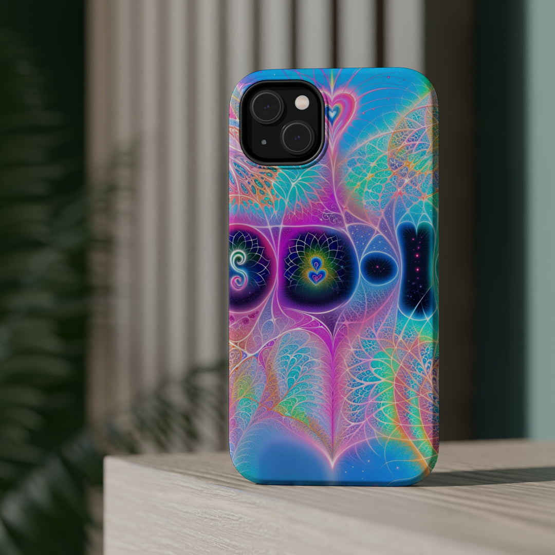 Vibrant Ethereal Hearts - MagSafe Tough Case