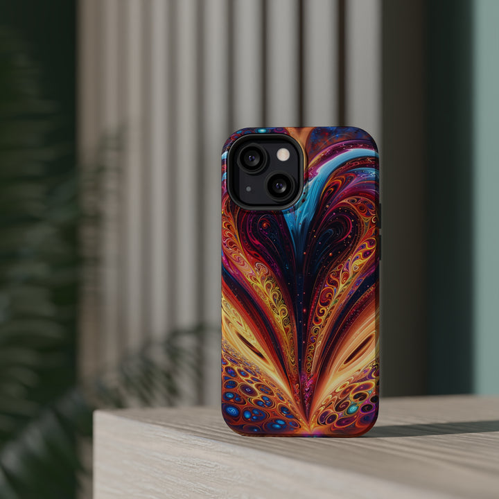 Cosmic Vibrant Swirls - MagSafe Tough Case