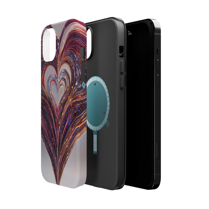 Luminous Swirling Heart - MagSafe Tough Case