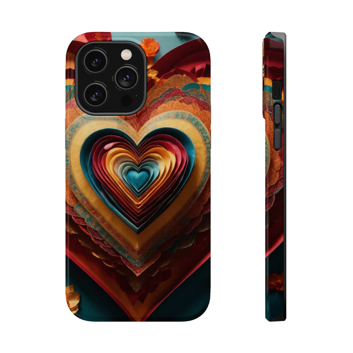 Infinite Layered Hearts - MagSafe Tough Case