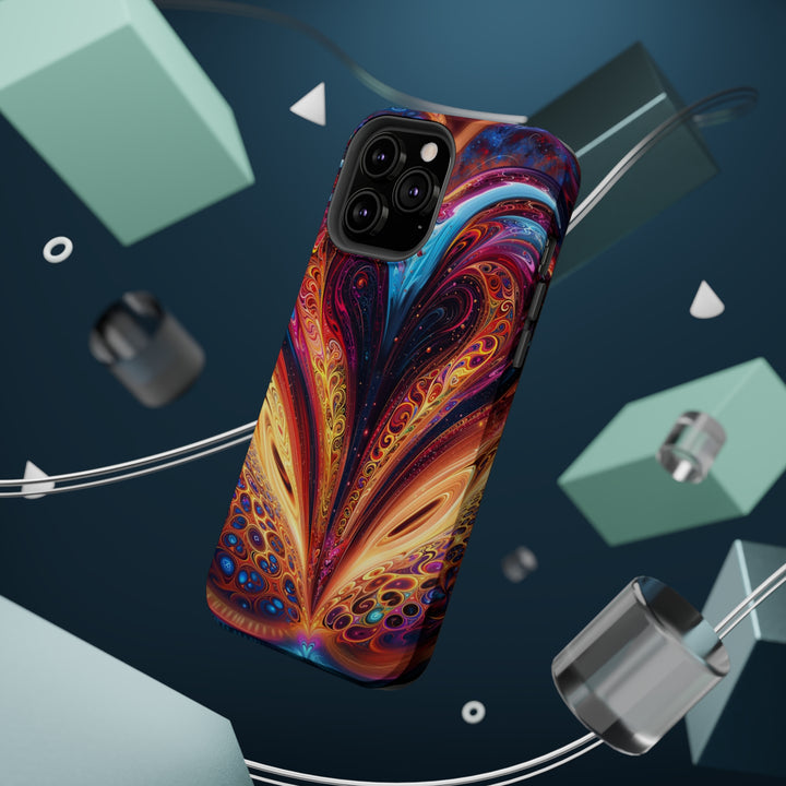 Cosmic Vibrant Swirls - MagSafe Tough Case