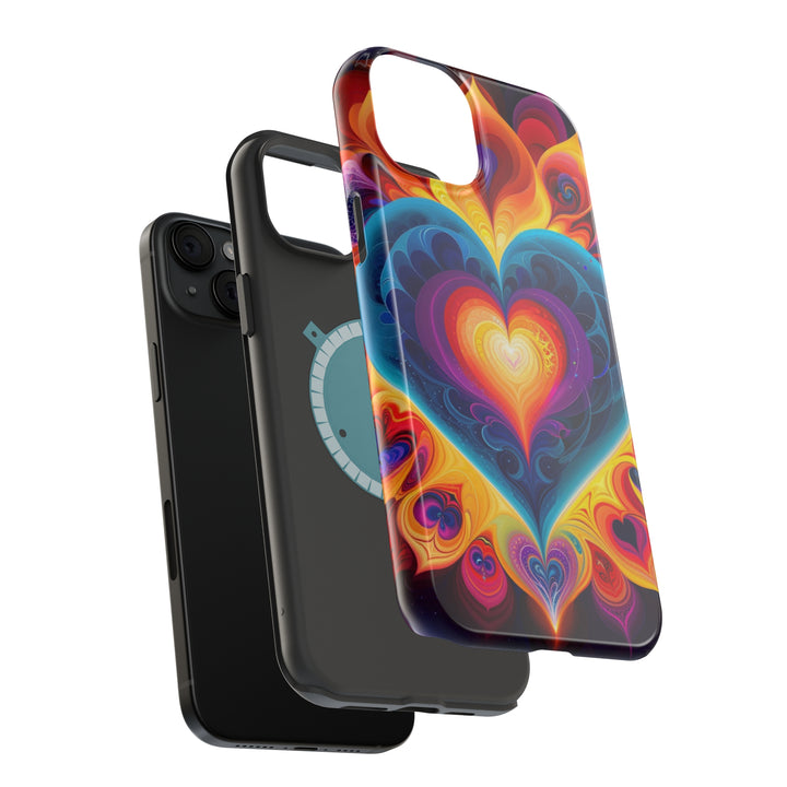 Cosmic Vibrant Heart - MagSafe Tough Case