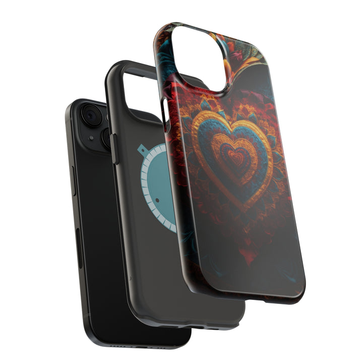 Floral Heart Tapestry - MagSafe Tough Case