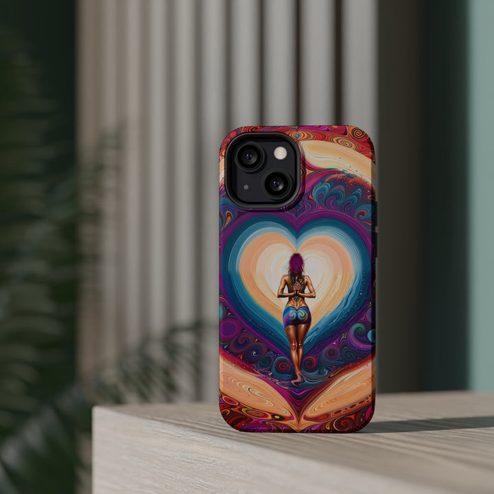 Cosmic Heart Vortex - MagSafe Tough Case