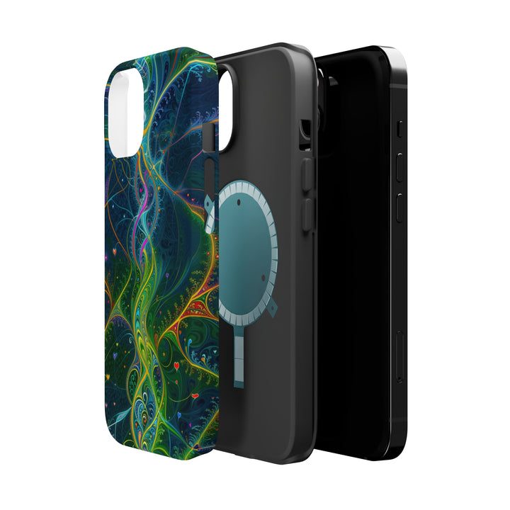 Vibrant Ethereal Swirls - MagSafe Tough Case