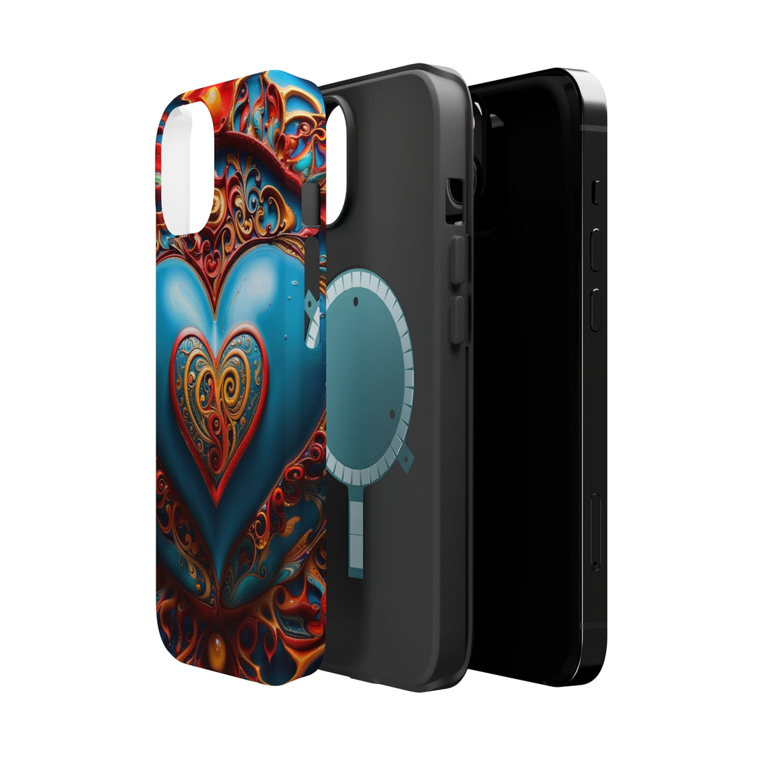 Ornate Heart Mandala - MagSafe Tough Case