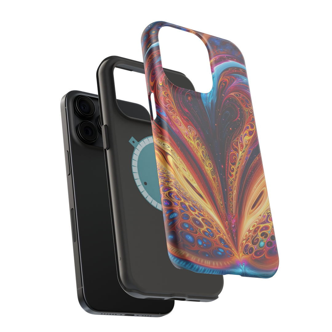 Cosmic Vibrant Swirls - MagSafe Tough Case