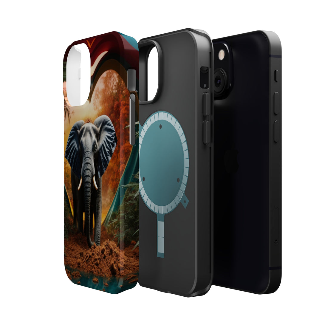 Heart Portal Elephant - MagSafe Tough Case
