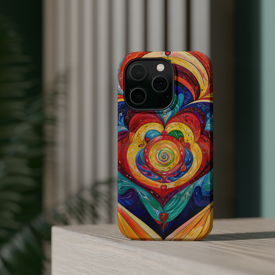 Vibrant Swirling Emotions - MagSafe Tough Case