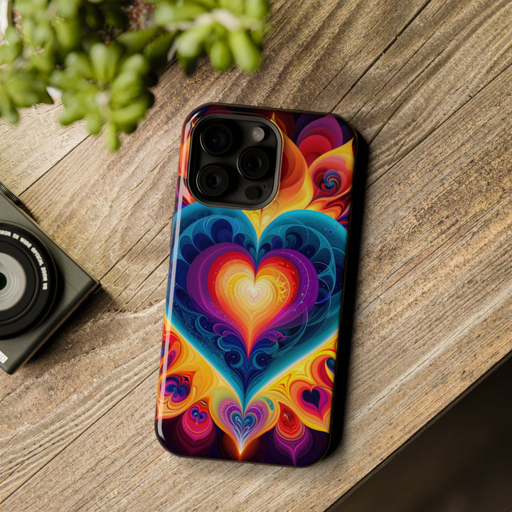 Cosmic Vibrant Heart - MagSafe Tough Case