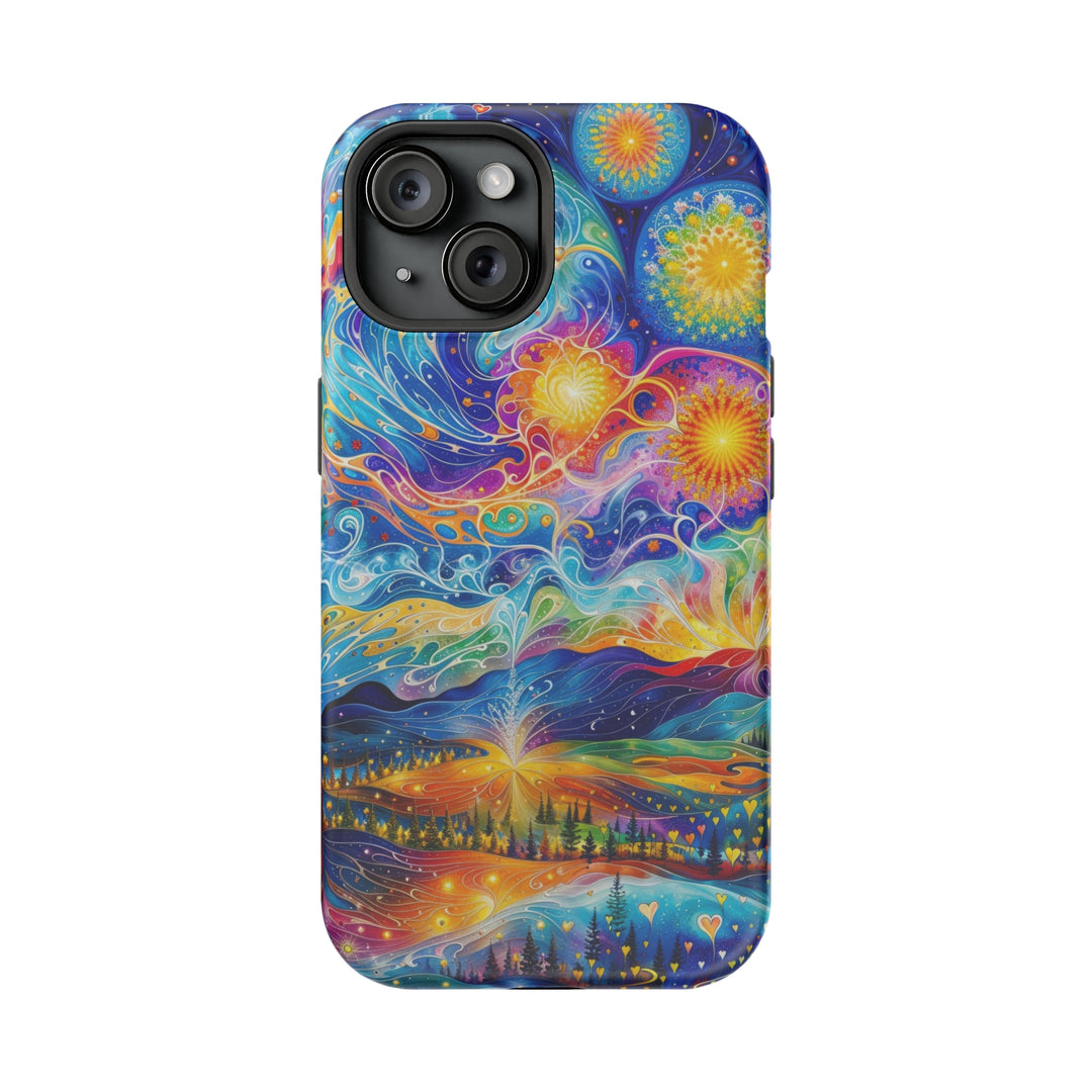 Cosmic Vibrant Landscape - MagSafe Tough Case