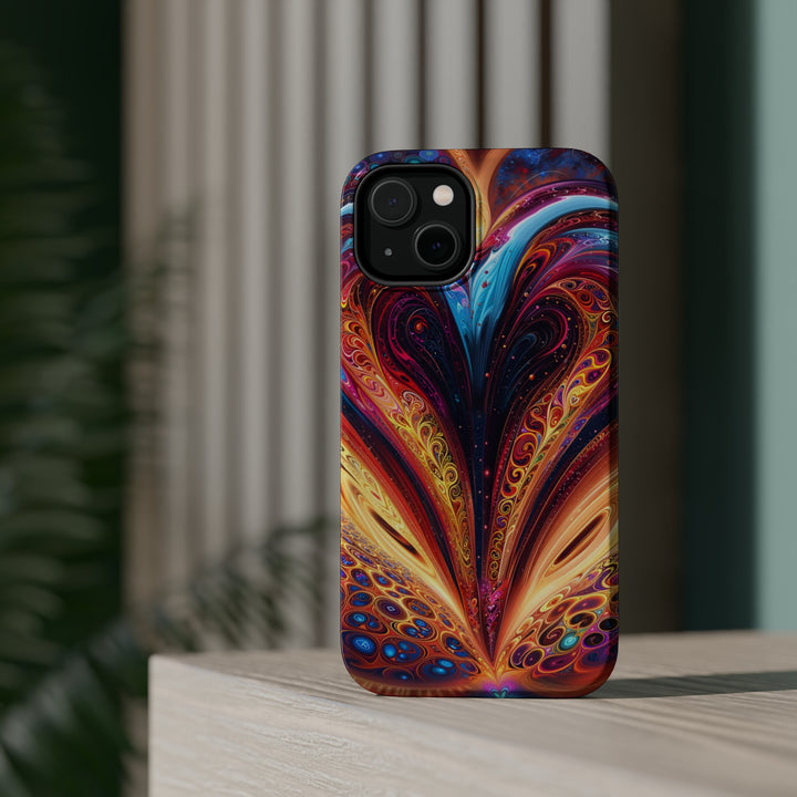 Cosmic Vibrant Swirls - MagSafe Tough Case