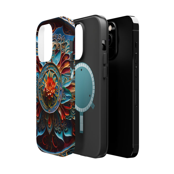 Intricate Floral Mandala - MagSafe Tough Case