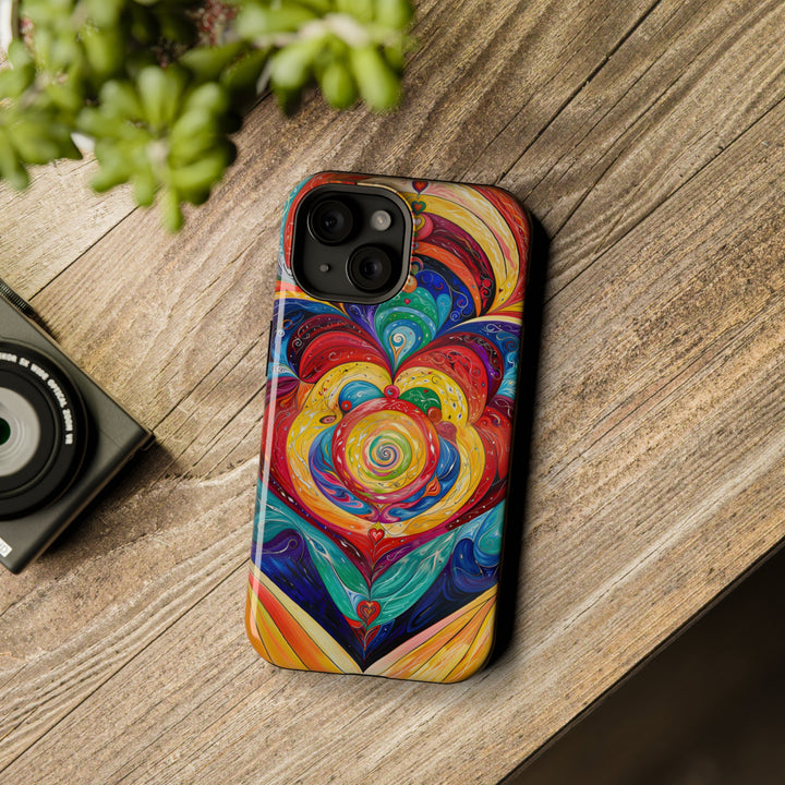 Vibrant Swirling Emotions - MagSafe Tough Case