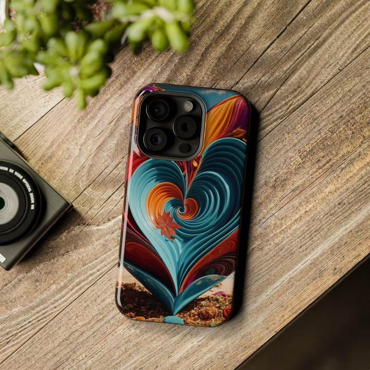 Vibrant Heart Spiral - MagSafe Tough Case