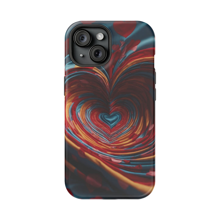 Swirling Heart Embrace - MagSafe Tough Case