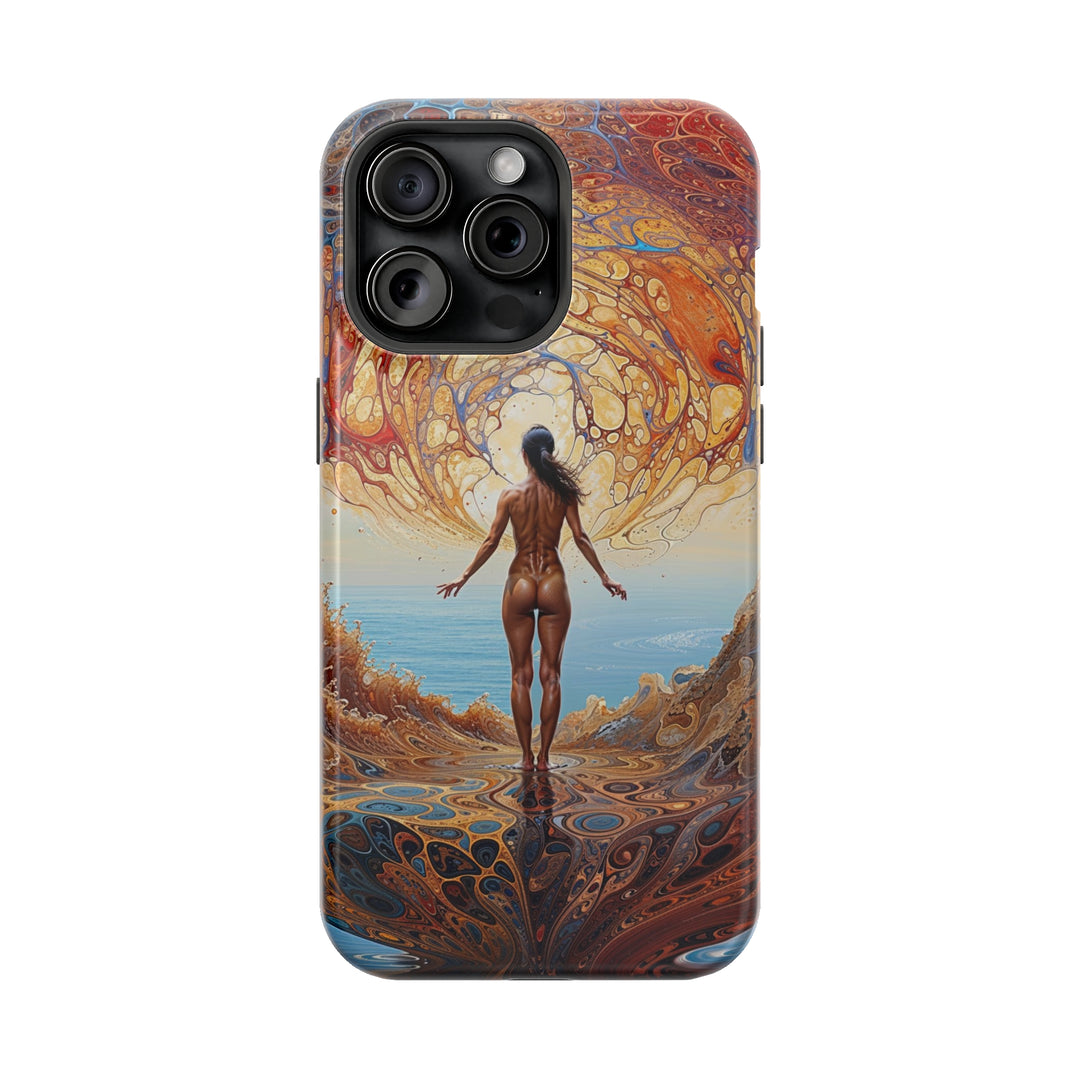 Ethereal Swirls Journey - MagSafe Tough Case