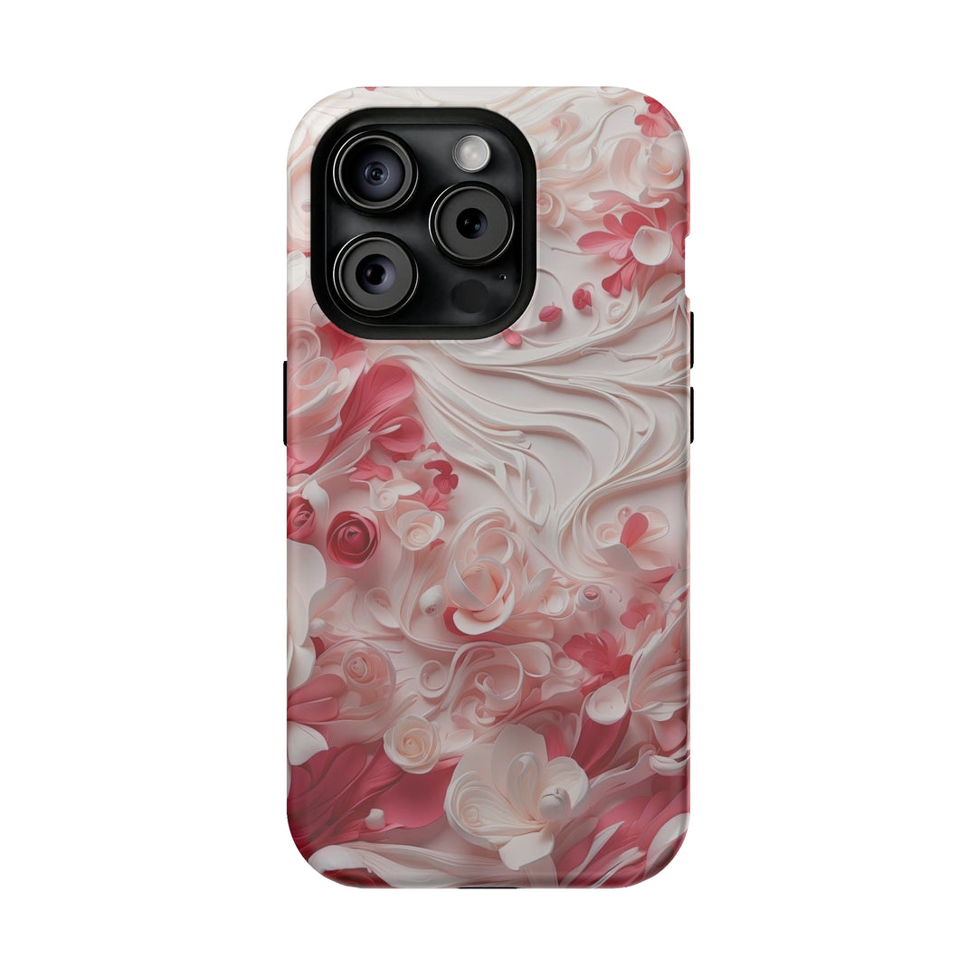 Floral Swirls Abstraction - MagSafe Tough Case