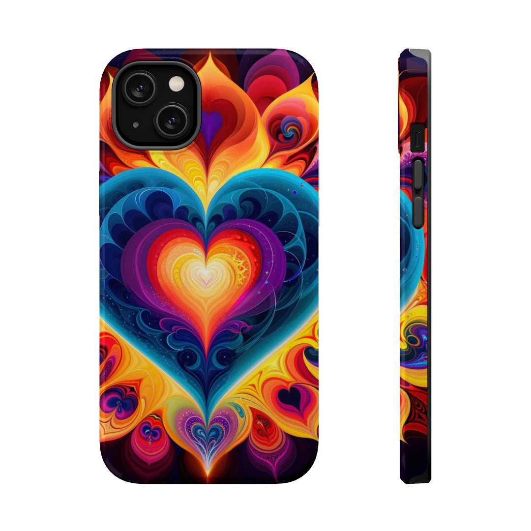 Cosmic Vibrant Heart - MagSafe Tough Case