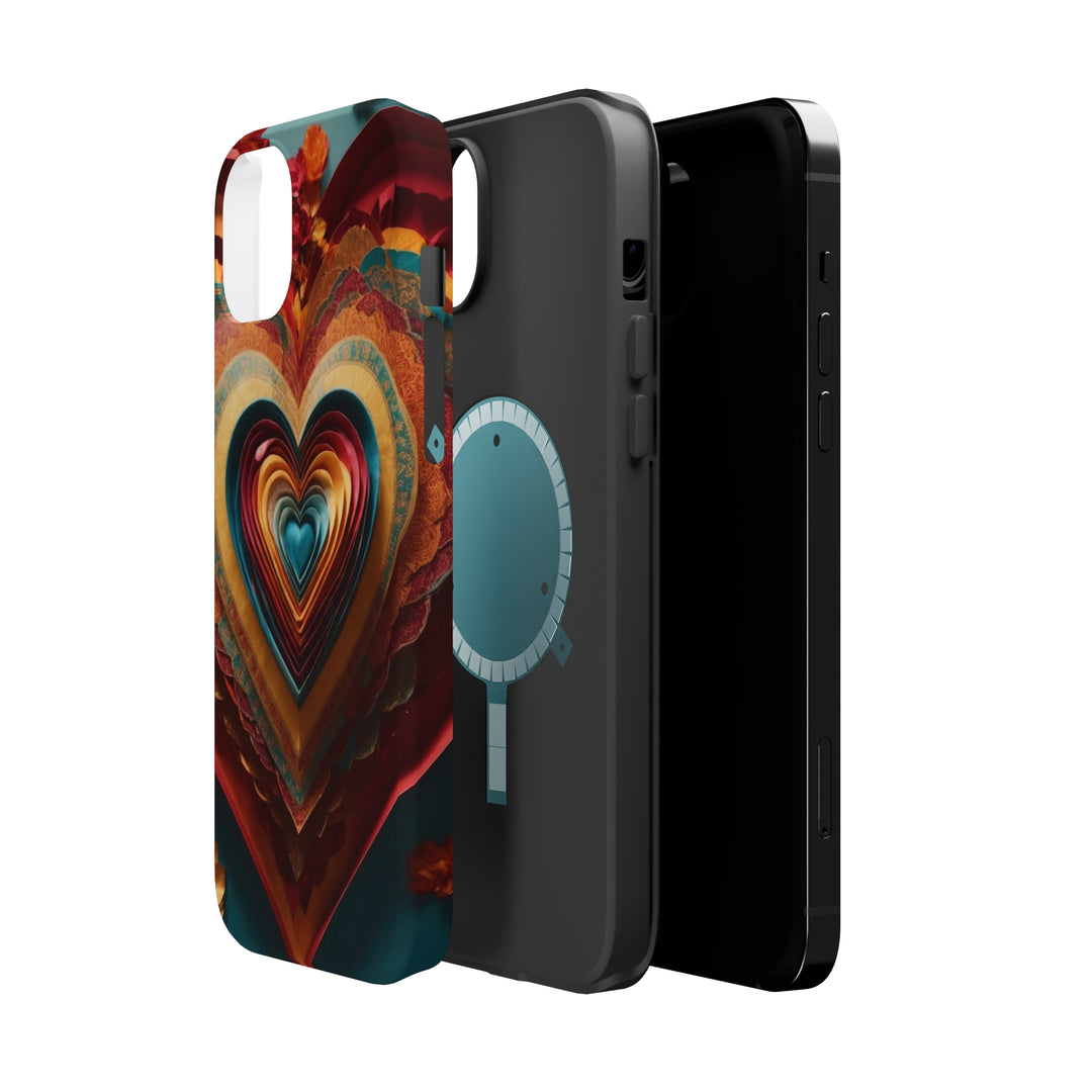 Infinite Layered Hearts - MagSafe Tough Case