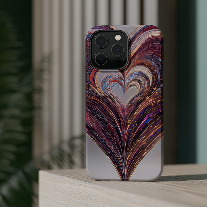 Luminous Swirling Heart - MagSafe Tough Case