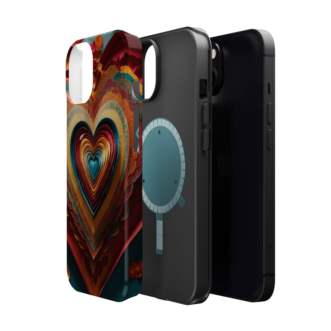 Infinite Layered Hearts - MagSafe Tough Case