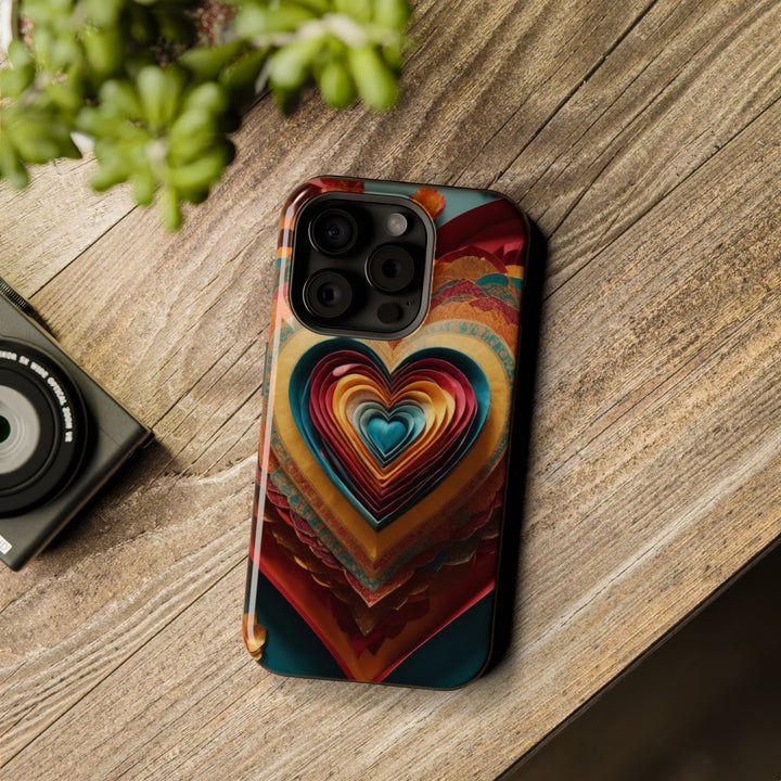 Infinite Layered Hearts - MagSafe Tough Case