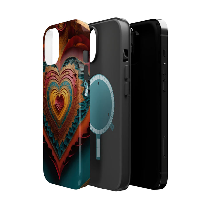 Intricate Heart Mandala - MagSafe Tough Case