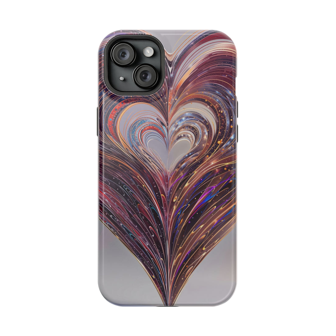 Luminous Swirling Heart - MagSafe Tough Case