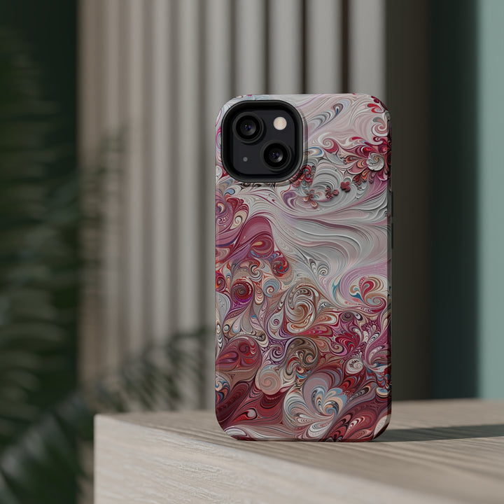 Floral Swirl Symphony - MagSafe Tough Case