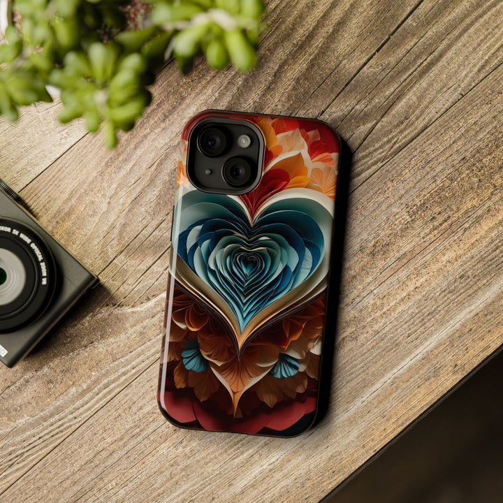 Blooming Heart Layers - MagSafe Tough Case