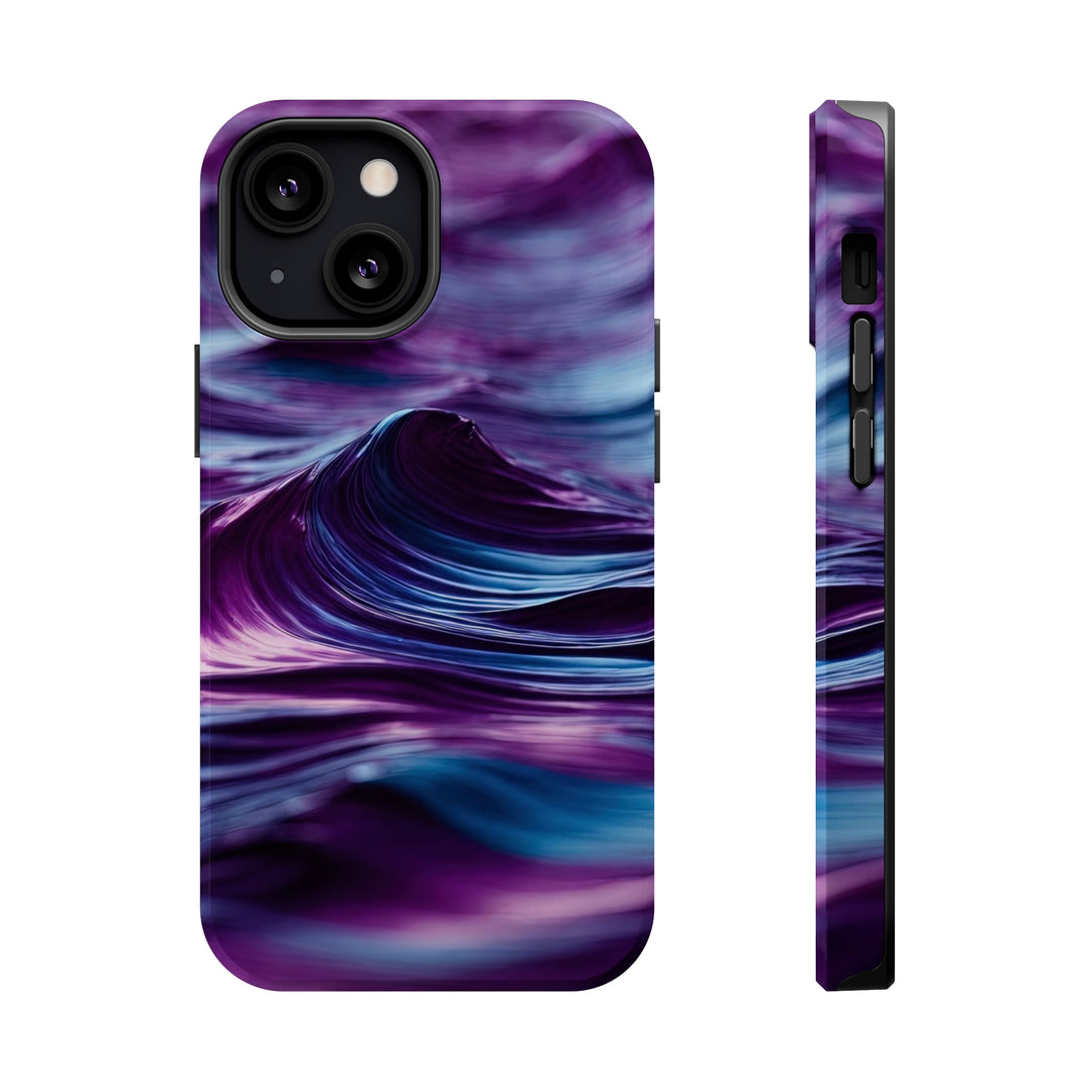 Purple Ocean Waves - MagSafe Tough Case