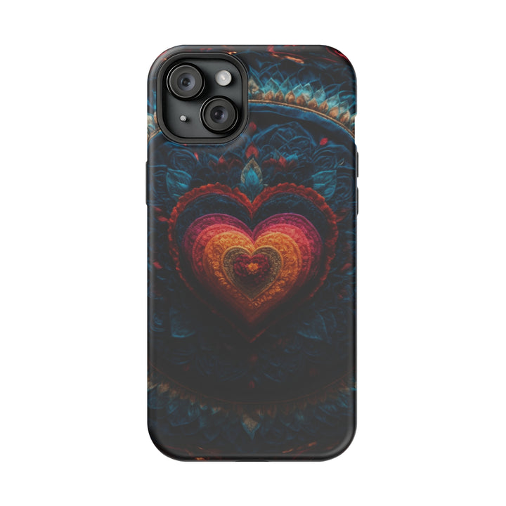 Nested Heart Tapestry - MagSafe Tough Case