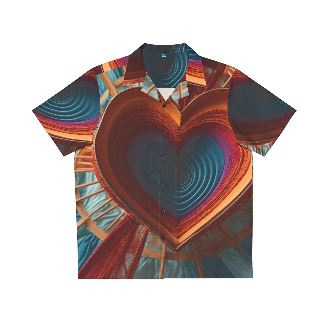 Infinite Heart Canopy - Men's Hawaiian Shirt