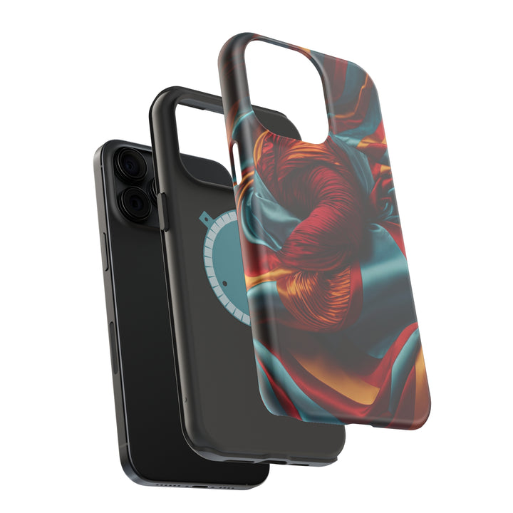 Vivid Silk Swirls - MagSafe Tough Case