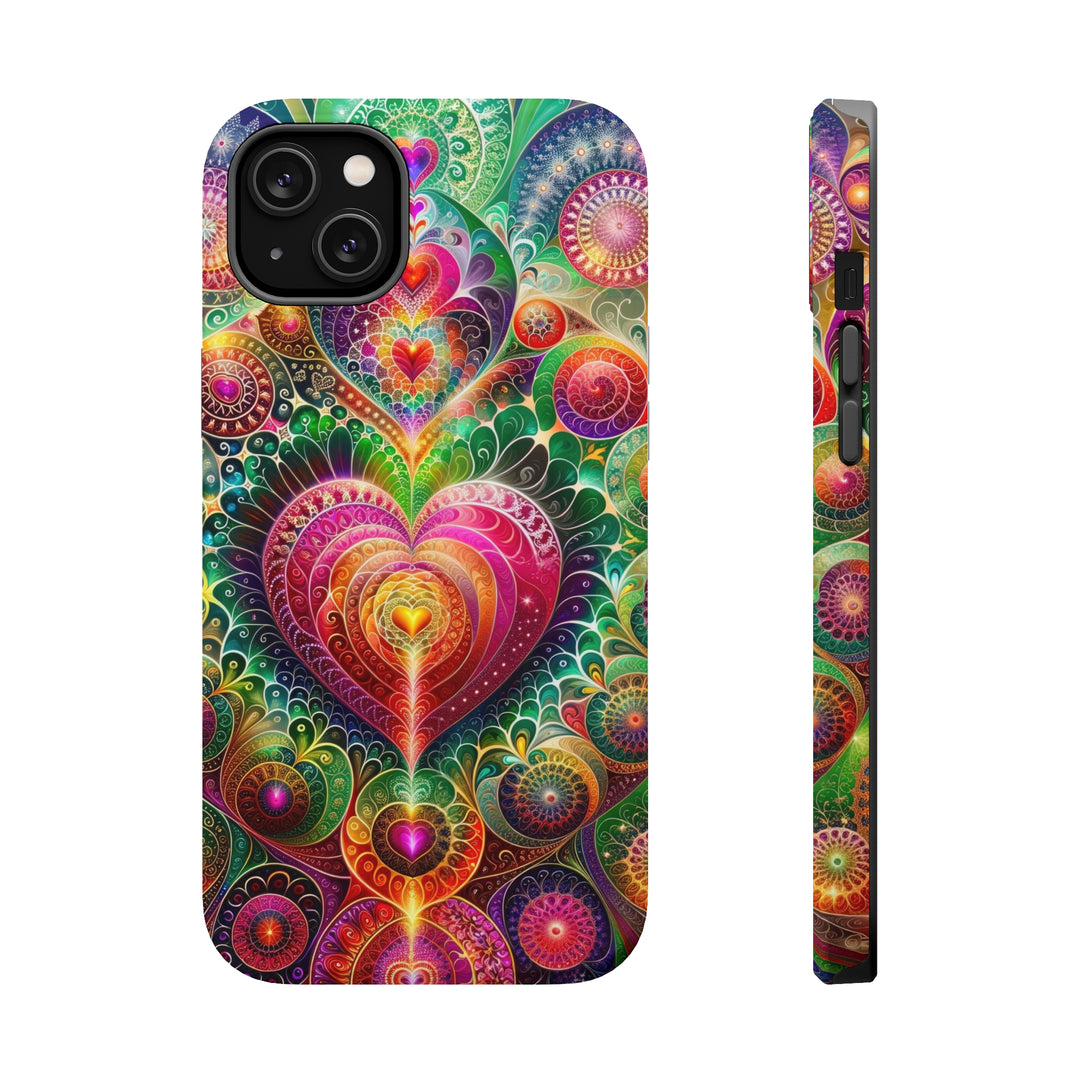 Kaleidoscopic Heart Symphony - MagSafe Tough Case