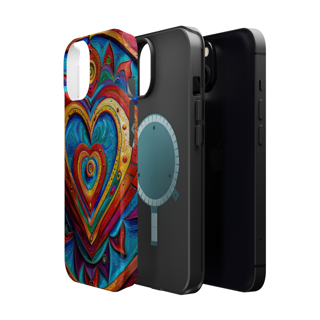 Vibrant Love Spiral - MagSafe Tough Case