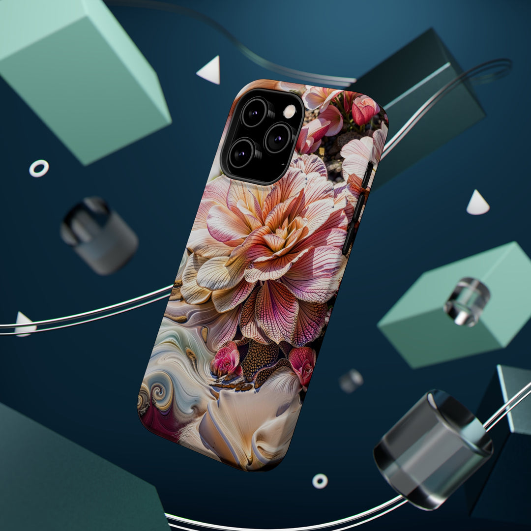 Floral Swirl Essence - MagSafe Tough Case