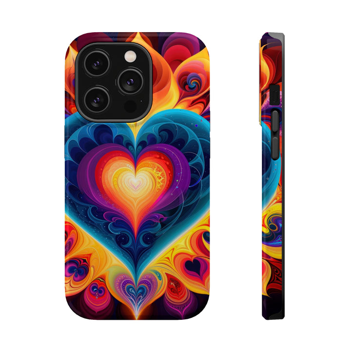 Cosmic Vibrant Heart - MagSafe Tough Case