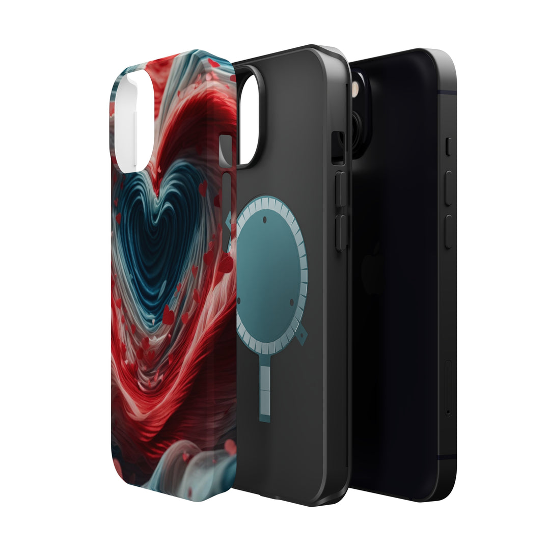 Swirling Heart Embrace - MagSafe Tough Case