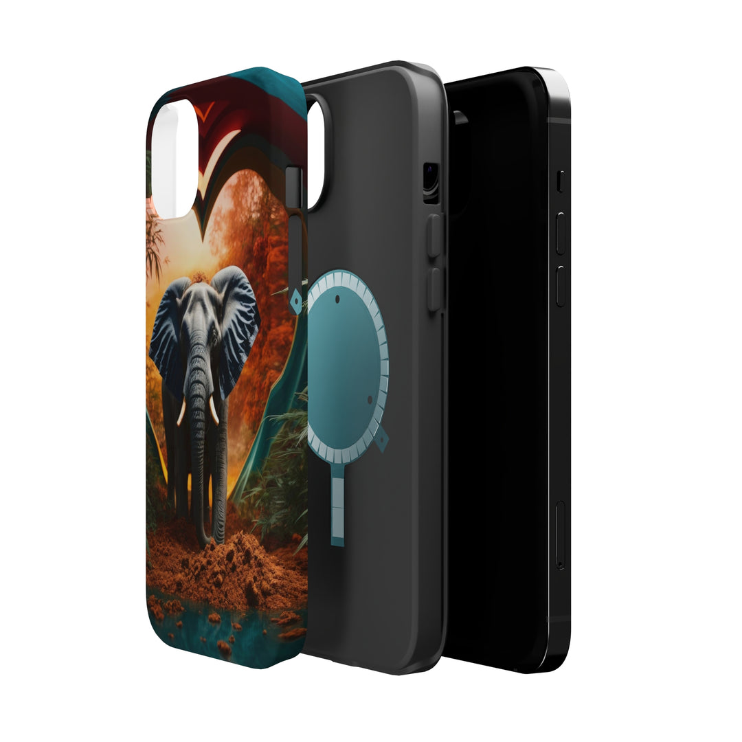 Heart Portal Elephant - MagSafe Tough Case