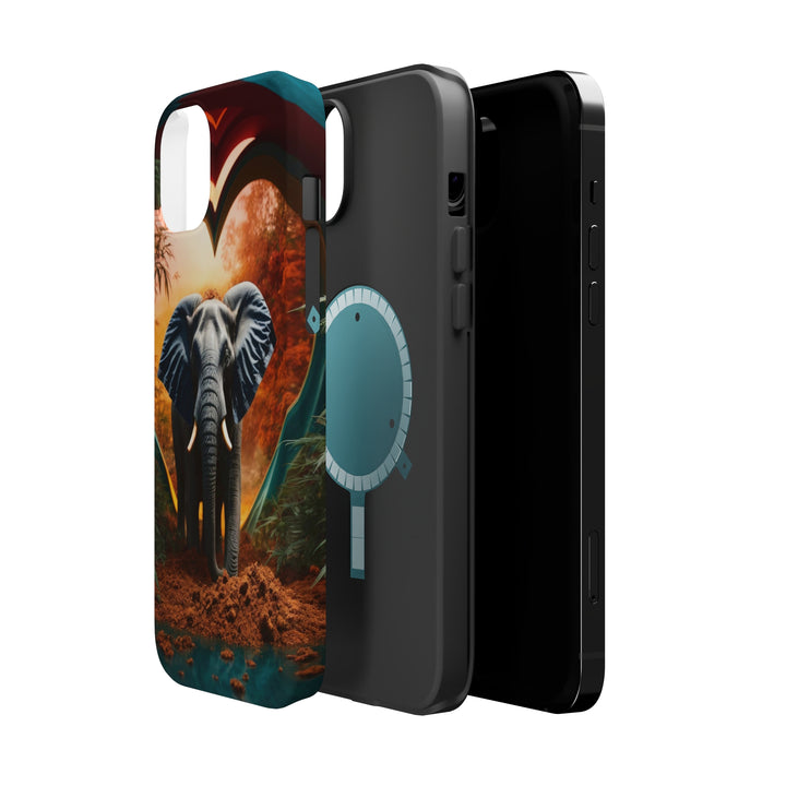 Heart Portal Elephant - MagSafe Tough Case