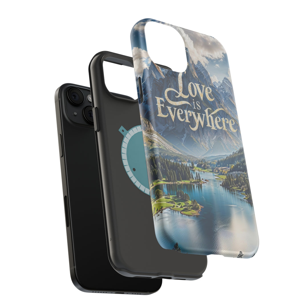 Mountainous Love Reflection - MagSafe Tough Case