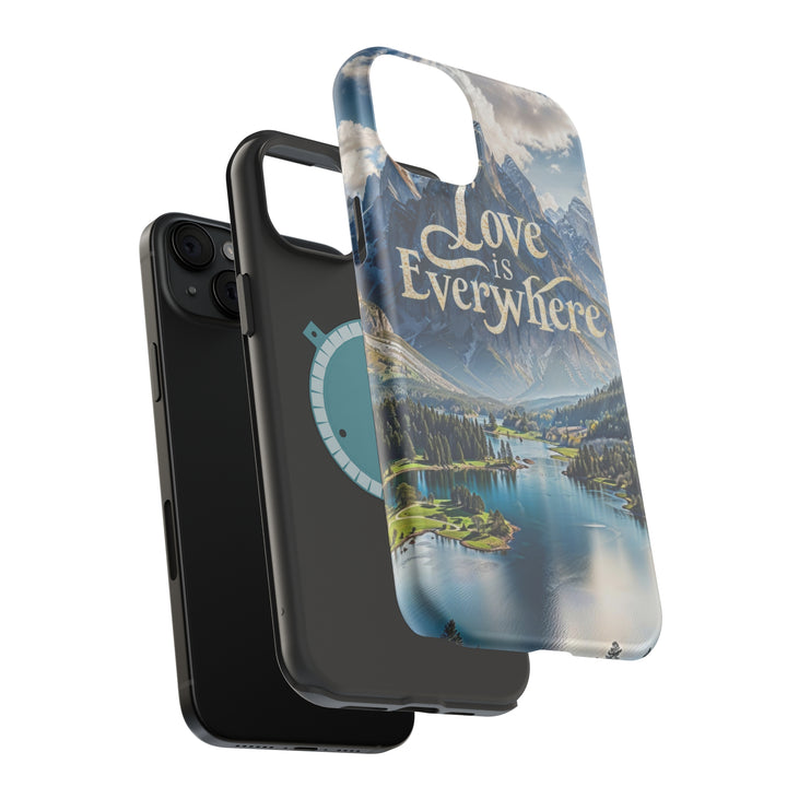 Mountainous Love Reflection - MagSafe Tough Case