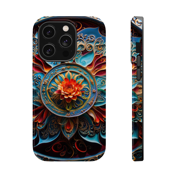 Intricate Floral Mandala - MagSafe Tough Case