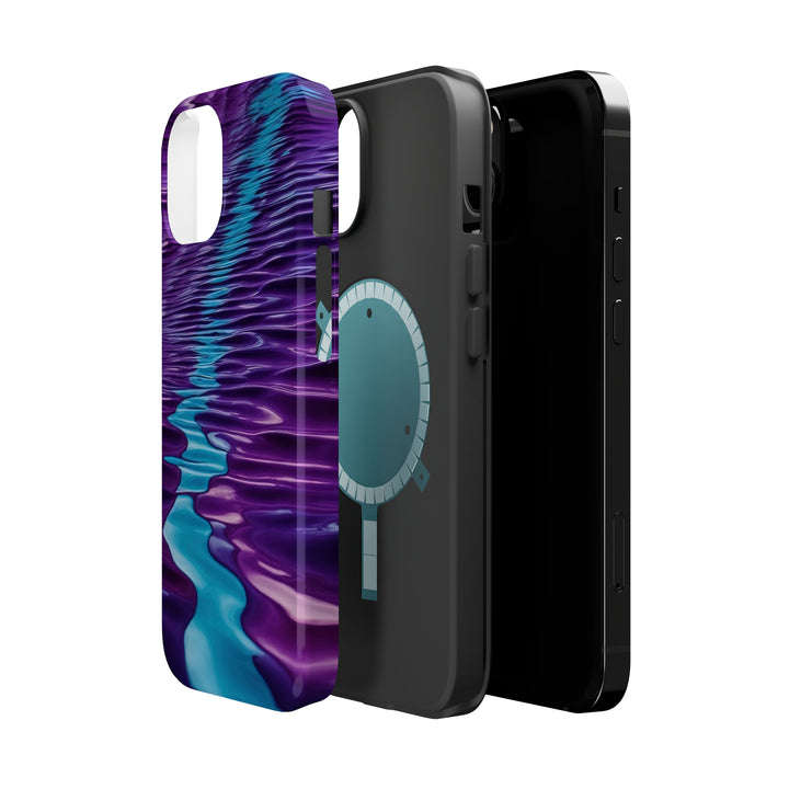 Amethyst Waves Illusion - MagSafe Tough Case